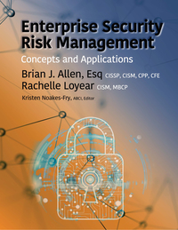 Cover image: Enterprise Security Risk Management 9781944480448