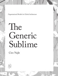 Omslagafbeelding: The Generic Sublime 9781940291758