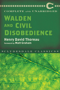 Cover image: Walden and Civil Disobedience 9781945186387