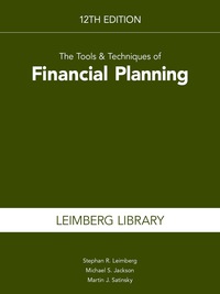 Cover image: The Tools & Techniques of Financial Planning 12th edition