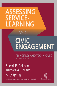 表紙画像: Assessing Service-Learning and Civic Engagement: Principles and Techniques 2nd edition 9781945459108