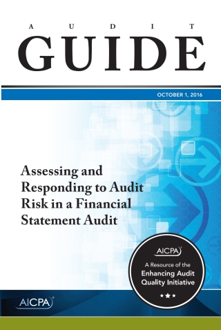 Imagen de portada: Audit Guide Assessing and Responding to Audit Risk in a Financial Statement Audit 1st edition 9781945498169a