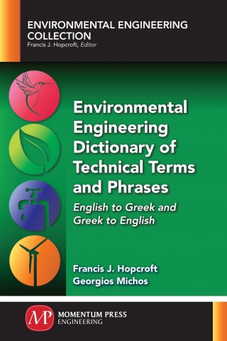 Cover image: Environmental Engineering Dictionary of Technical Terms and Phrases 9781945612824
