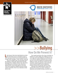 Omslagafbeelding: Bullying: How Do We Prevent It?