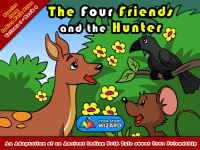 Cover image: The Four Friends and the Hunter 9781946224156