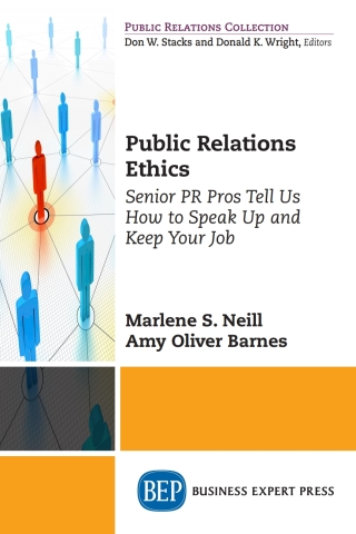 Cover image: Public Relations Ethics 9781947098640