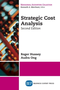 Cover image: Strategic Cost Analysis 2nd edition 9781947098954