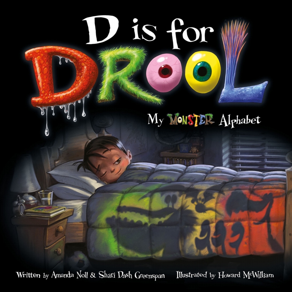 D is for Drool My Monster Alphabet
