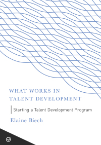 Omslagafbeelding: Starting a Talent Development Program 9781947308336