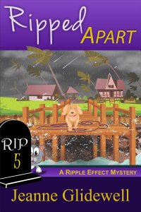 Omslagafbeelding: Ripped Apart (A Ripple Effect Cozy Mystery, Book 5) 9781947833456