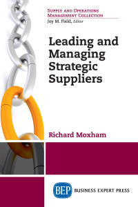 Cover image: Leading and Managing Strategic Suppliers 9781948198660
