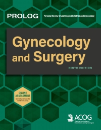 Cover image: PROLOG: Gynecology and Surgery, Ninth Edition (Assessment &amp; Critique) 9781948258722