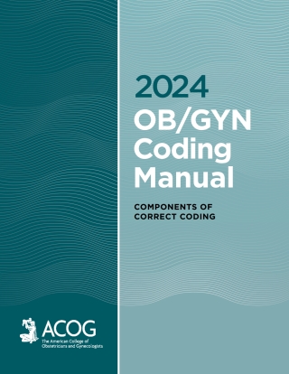 Cover image: 2024 OB/GYN Coding Manual 9781948258852