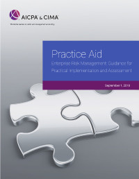 Cover image: Practice Aid: Enterprise Risk Management: Guidance For Practical Implementation and Assessment, 2018 1st edition 9781948306362