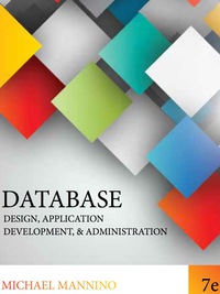Cover image: Database Design, Application Development & Administration 7th edition 9781948426046