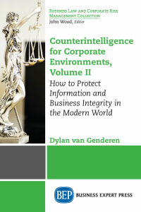 Cover image: Counterintelligence for Corporate Environments, Volume II 9781948580106