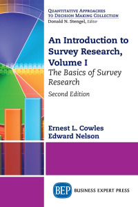 表紙画像: An Introduction to Survey Research, Volume I 2nd edition 9781948976053
