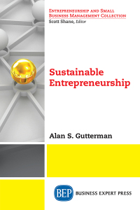Cover image: Sustainable Entrepreneurship 9781948976572