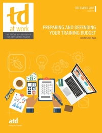 Omslagafbeelding: Preparing and Defending Your Training Budget 9781949036374