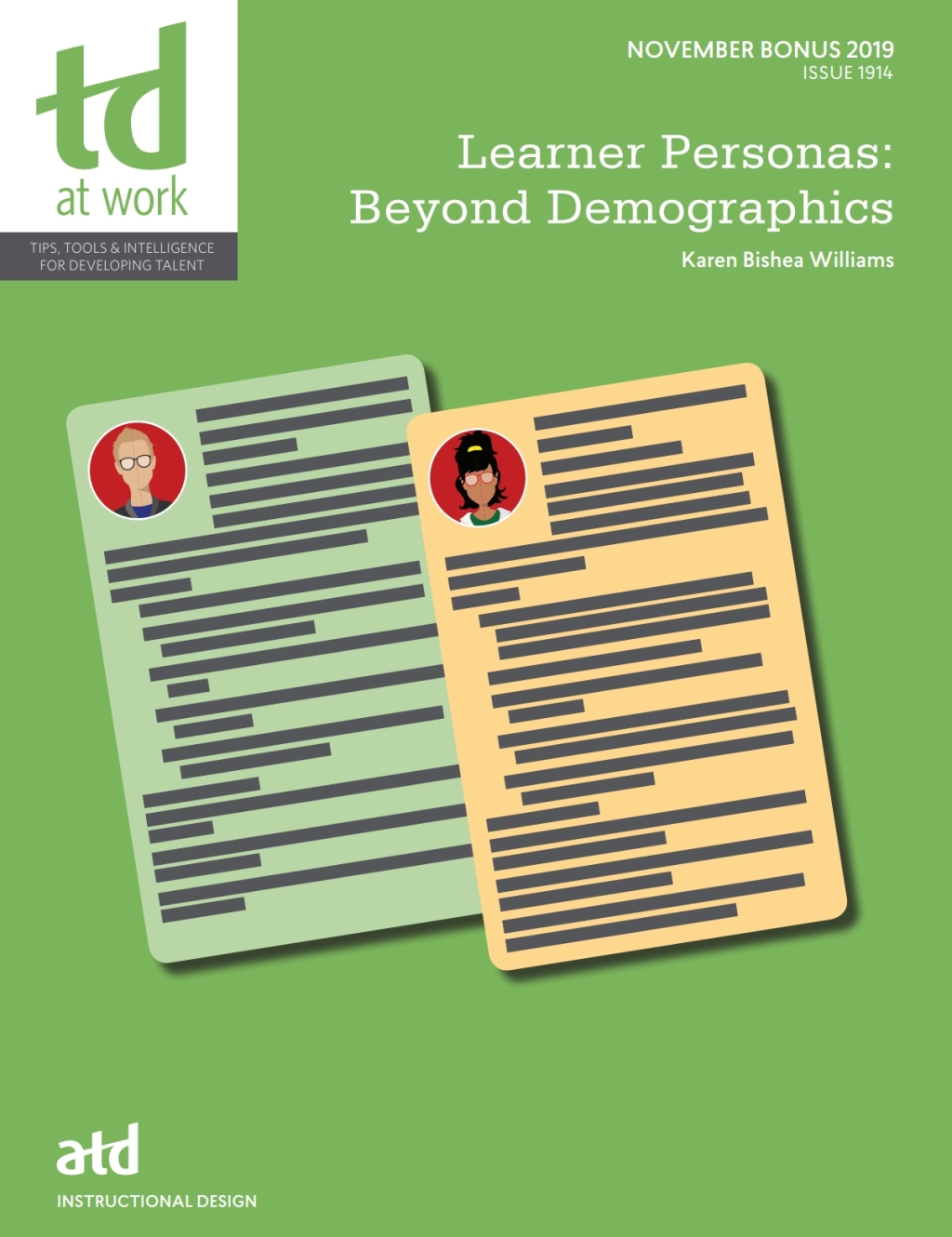 Learning Personas: Beyond Demographics