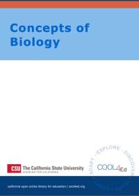 Cover image: Concepts of Biology CSU Interactive OpenStax 9781949306033