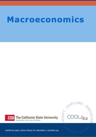 Cover image: Principles of Macroeconomics CSU Interactive OpenStax 2nd edition 9781949306071
