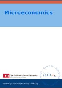 Cover image: Principles of Microeconomics CSU Interactive OpenStax 2nd edition 9781949306088