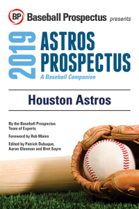 Cover image: Houston Astros 2019: A Baseball Companion 9781949332100