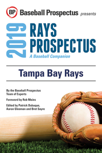 Cover image: Tampa Bay Rays 2019: A Baseball Companion 9781949332247