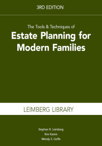 صورة الغلاف: The Tools & Techniques of Estate Planning for Modern Families 3rd edition 9781949506372