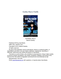 Cover image: Gotta Have Faith 9781949797336