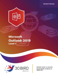 表紙画像: Microsoft Outlook 2019 Level 1 (Student Edition) 1st edition 9781949919561