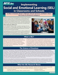 صورة الغلاف: Implementing Social and Emotional Learning (SEL) in Classrooms and Schools 1st edition 9781949961003