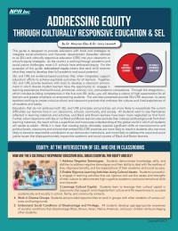 Cover image: Addressing Equity Through Culturally Responsive Education & SEL 1st edition 9781949961126