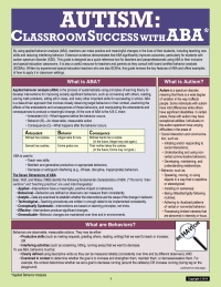 Cover image: Autism: Classroom Success with Applied Behavior Analysis (ABA) 1st edition 9781935609889