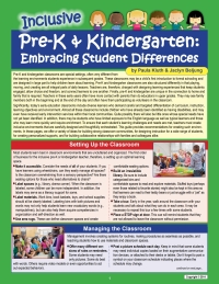Cover image: Inclusive Pre K & Kindergarten 1st edition 9781935609902