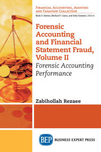 Cover image: Forensic Accounting and Financial Statement Fraud, Volume II 9781949991079