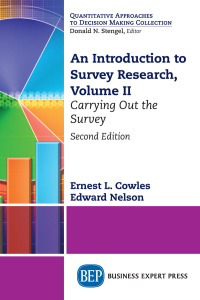 Titelbild: An Introduction to Survey Research, Volume II 2nd edition 9781949991284