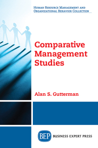 Imagen de portada: Comparative Management Studies 9781949991369
