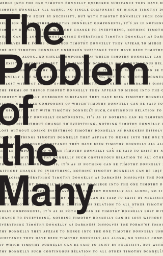 Omslagafbeelding: The Problem of the Many 9781940696492
