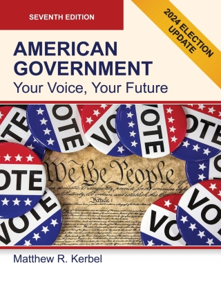 Cover image: American Government: Your Voice, Your Future 7th edition 9781950377275