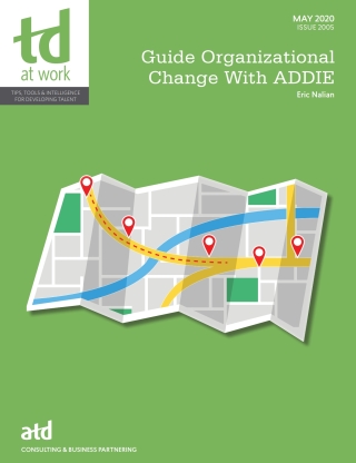 Cover image: Guide Organizational Change With ADDIE 9781950496952