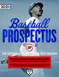 Imagen de portada: Baseball Prospectus 2021 9781950716845