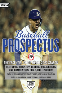 Cover image: Baseball Prospectus 2023 28th edition 9781950716975