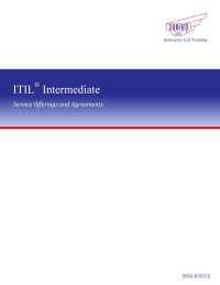 Cover image: ITIL Intermediate: Service Offerings and Agreements 1st edition 9781943248193