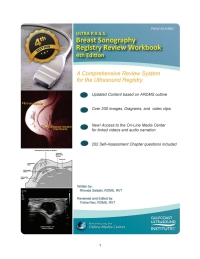 Cover image: ULTRA P.A.S.S. Breast Sonography Registry Review Workbook 4th edition 9781950973255