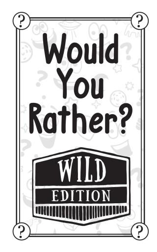 Cover image: Would You Rather? WILD Edition 9781951025090