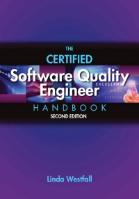 Cover image: The Certified Software Quality Engineer Handbook 2nd edition 9780873899390