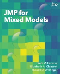 Cover image: JMP for Mixed Models 9781952365218