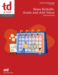 Cover image: Sales Kickoffs: Guide and Add Value 9781952157028